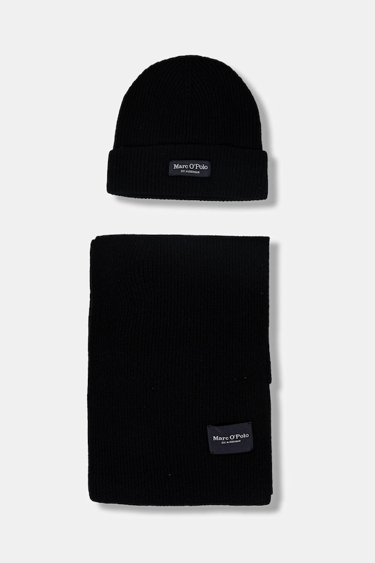 Шапка и шарф с шерстью Marc O'Polo, черный
Шапка и шарф с шерстью Marc O'Polo, черный