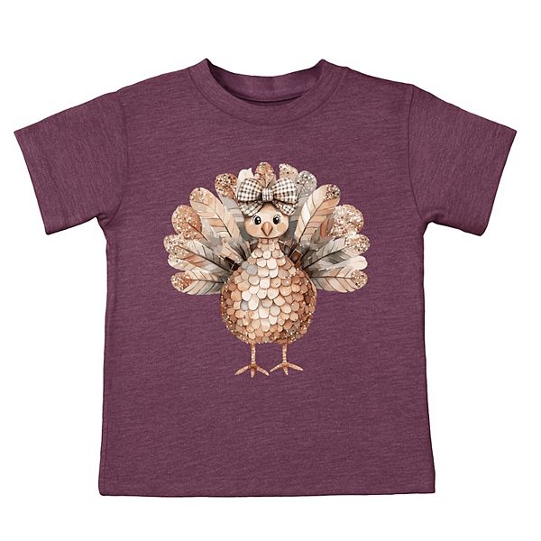 Футболка с принтом Sparkle Turkey для малышей The Juniper Shop, Plum
Футболка с принтом Sparkle Turkey для малышей The Juniper Shop, Plum