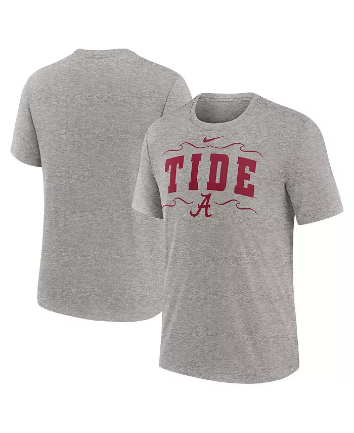 Мужская футболка Heather Gray Alabama Crimson Tide Campus Local Tri-Blend Nike
Мужская футболка Heather Gray Alabama Crimson Tide Campus Local Tri-Blend Nike