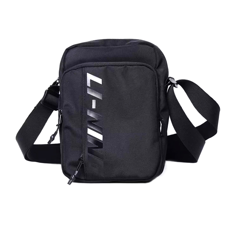 LINING Полиэстеровая сумка через плечо унисекс черная
LINING Полиэстеровая сумка через плечо унисекс черная