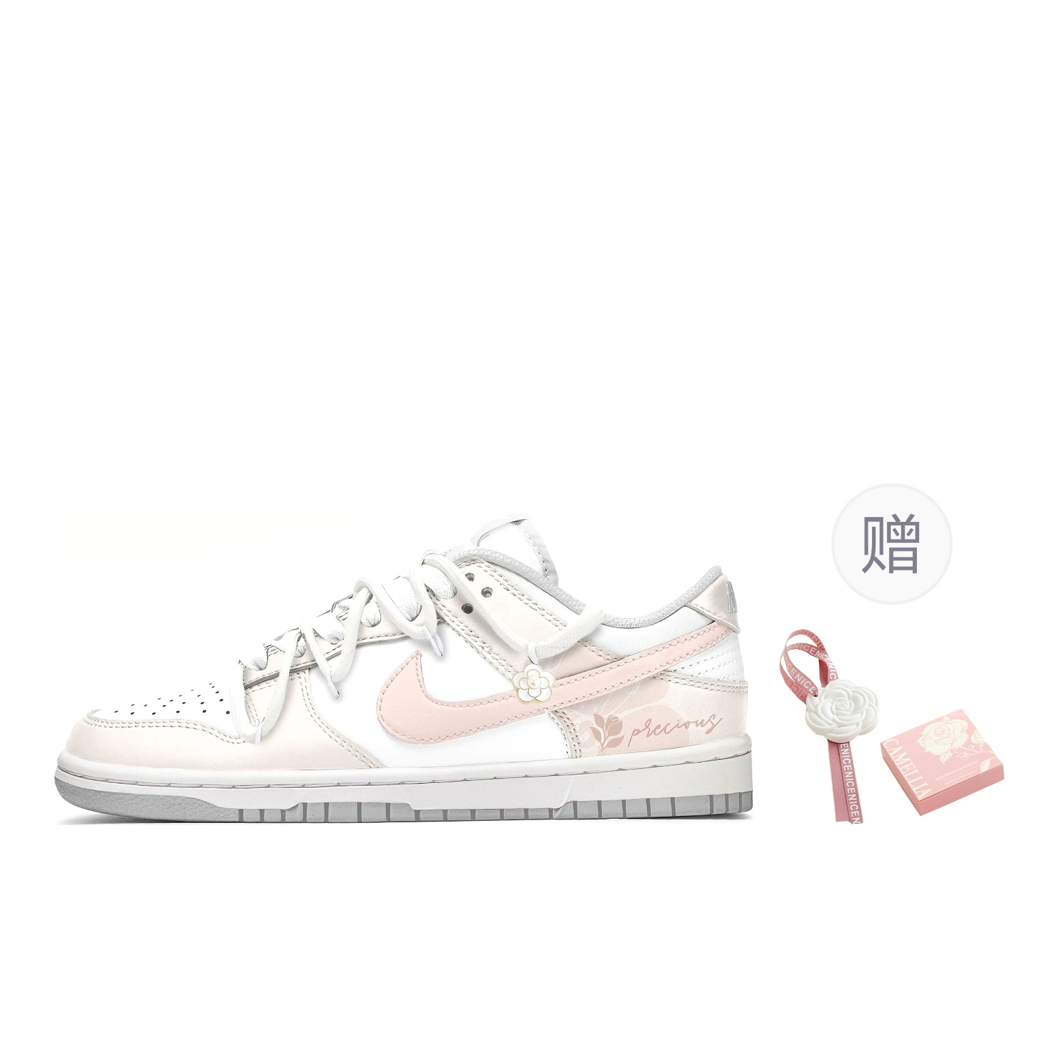 Nike Мужские низкие скейтборд-кроссовки Dunk Mechanical Magic с амортизацией Camellia, розово-белого цвета
Nike Мужские низкие скейтборд-кроссовки Dunk Mechanical Magic с амортизацией Camellia, розово-белого цвета