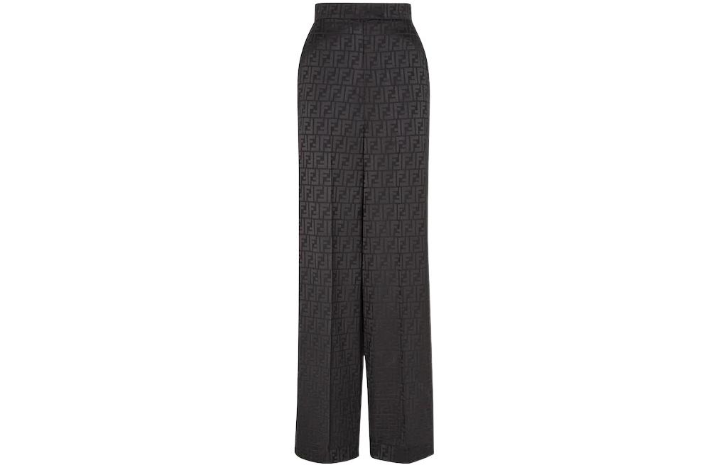 Широкие брюки Ff Motif FENDI, черный
Широкие брюки Ff Motif FENDI, черный