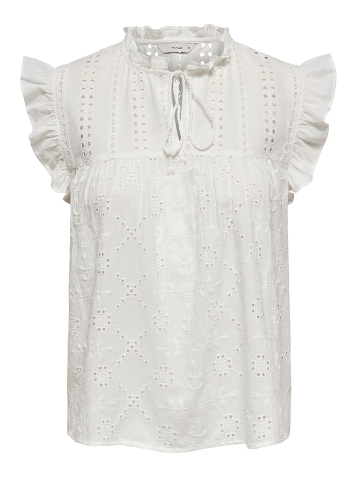 Блузка ONLY, белый 
Блузка ONLY, белый