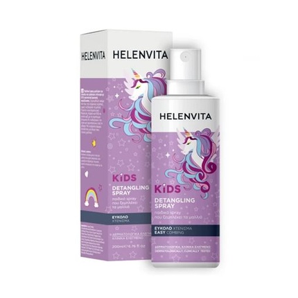 Детский спрей Unicorn Detangling Spray - 200 мл для легкого и быстрого расчесывания волос Helenvita
Детский спрей Unicorn Detangling Spray - 200 мл для легкого и быстрого расчесывания волос Helenvita
