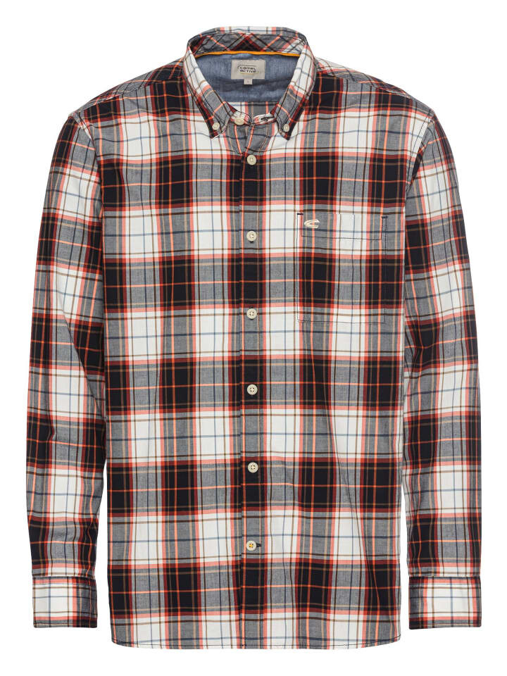 Рубашка Camel Active Langarm Hemd im Karomuster aus reiner Baumwolle, цвет Ziegelrot
Рубашка Camel Active Langarm Hemd im Karomuster aus reiner Baumwolle, цвет Ziegelrot