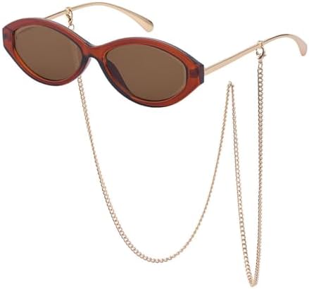 2026 Модные солнцезащитные очки с тонкими дужками и маленькой овальной оправой для женщин, женские солнцезащитные очки с цепочкой, популярные женские очки UV400 MTZJH, C3
2026 Модные солнцезащитные очки с тонкими дужками и маленькой овальной оправой для женщин, женские солнцезащитные очки с цепочкой, популярные женские очки UV400 MTZJH, C3