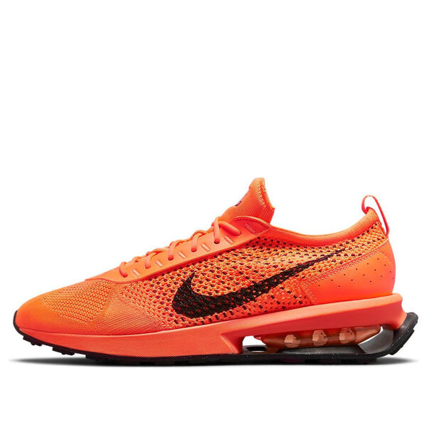 Кроссовки air max flyknit racer 'total orange black' Nike, оранжевый 
Кроссовки air max flyknit racer 'total orange black' Nike, оранжевый