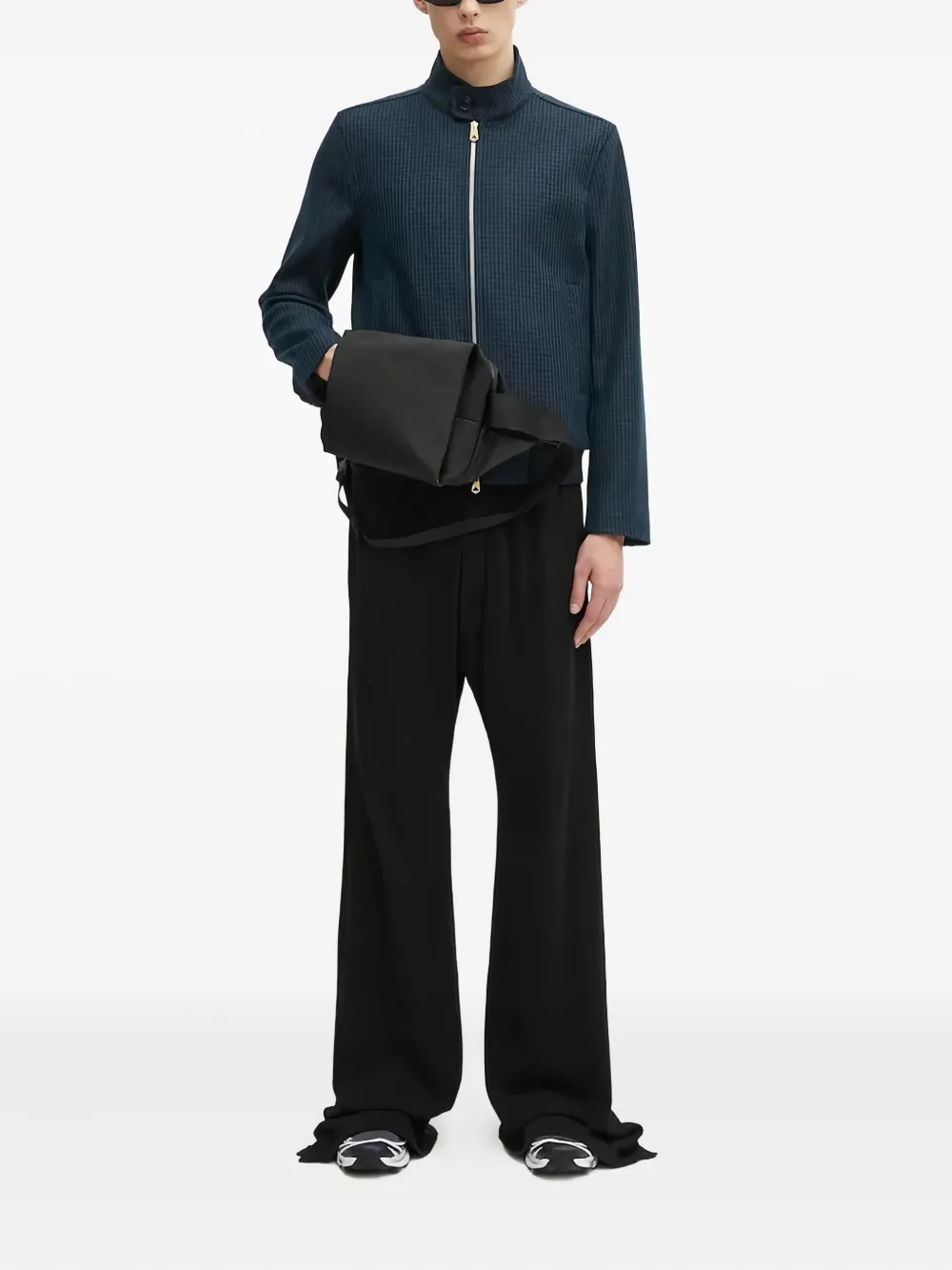 Бомбер на молнии Paul Smith, синий
Бомбер на молнии Paul Smith, синий