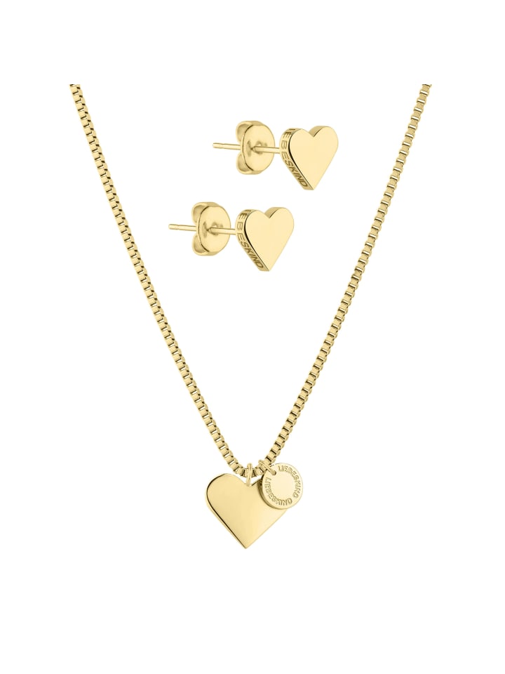 LIEBESKIND BERLIN Колье Schmuck-Set Classy Heart in gold
LIEBESKIND BERLIN Колье Schmuck-Set Classy Heart in gold
