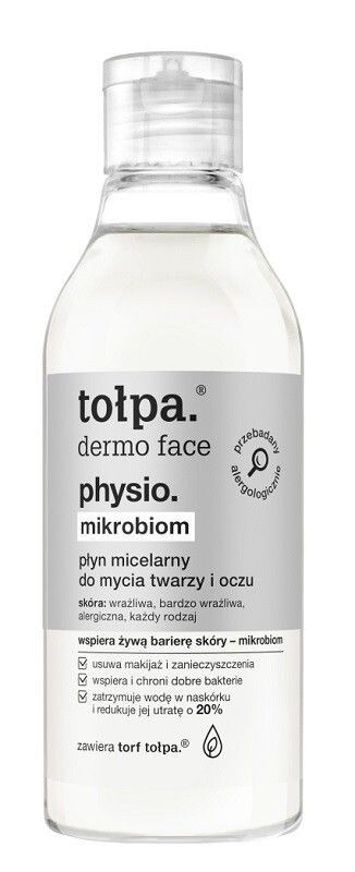 Мицеллярная жидкость Tołpa Dermo Face Physio Mikrobiom, 400 мл
Мицеллярная жидкость Tołpa Dermo Face Physio Mikrobiom, 400 мл