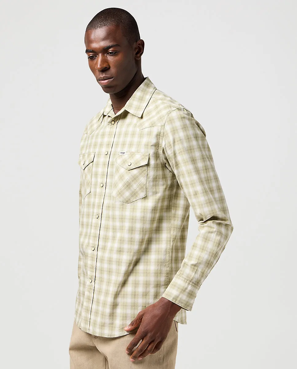 Мужская рубашка в клетку с длинными рукавами Wrangler, светло-зеленый
Мужская рубашка в клетку с длинными рукавами Wrangler, светло-зеленый