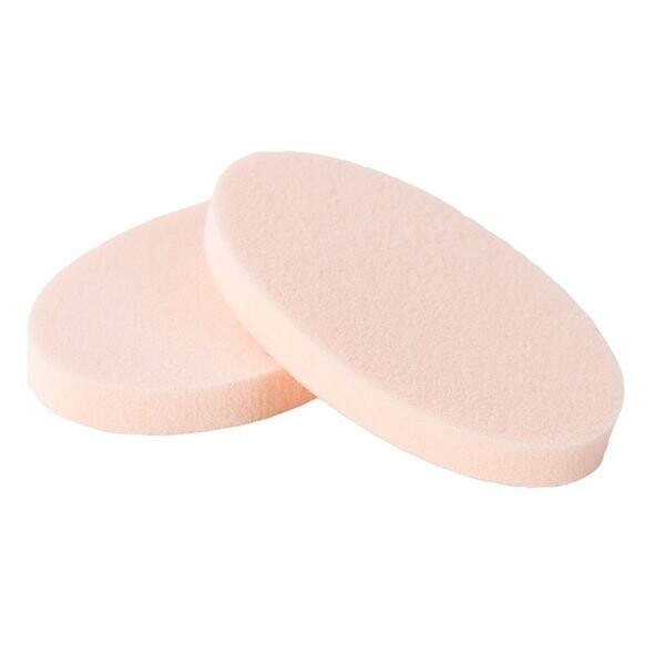 Овальная чистящая губка розового цвета Inna Marka