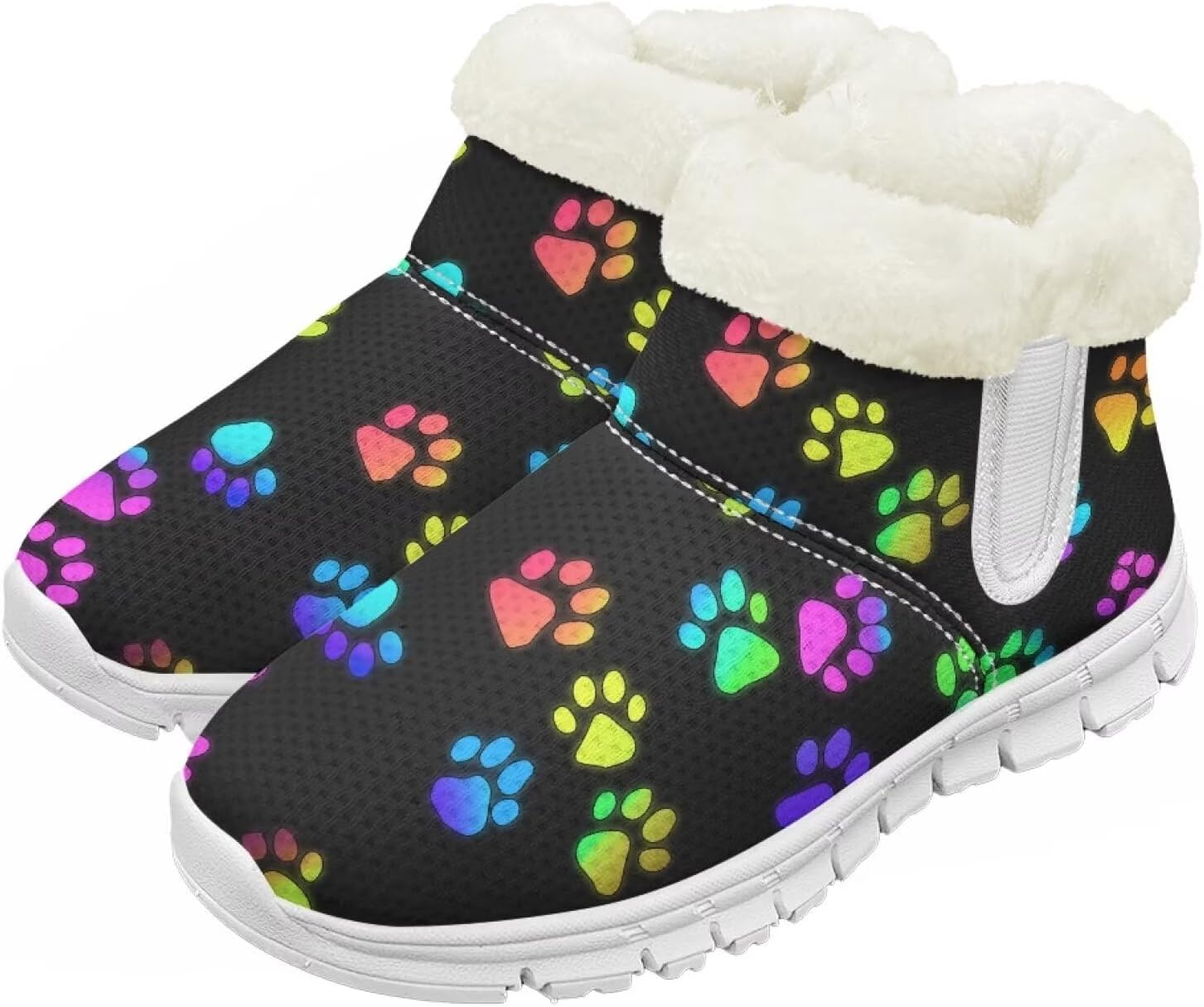 Pzuqiu Детские зимние сапоги с теплым мехом, милый принт для мальчиков и девочек, малышей/детей/старших детей для прогулок на улице, белая подошва
Pzuqiu Детские зимние сапоги с теплым мехом, милый принт для мальчиков и девочек, малышей/детей/старших детей для прогулок на улице, белая подошва