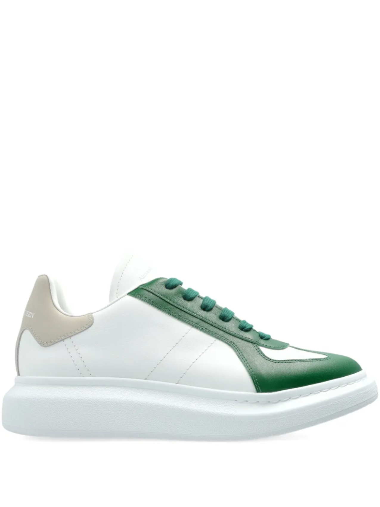 Кроссовки со шнуровкой и вставками Alexander McQueen, зеленый
Кроссовки со шнуровкой и вставками Alexander McQueen, зеленый
