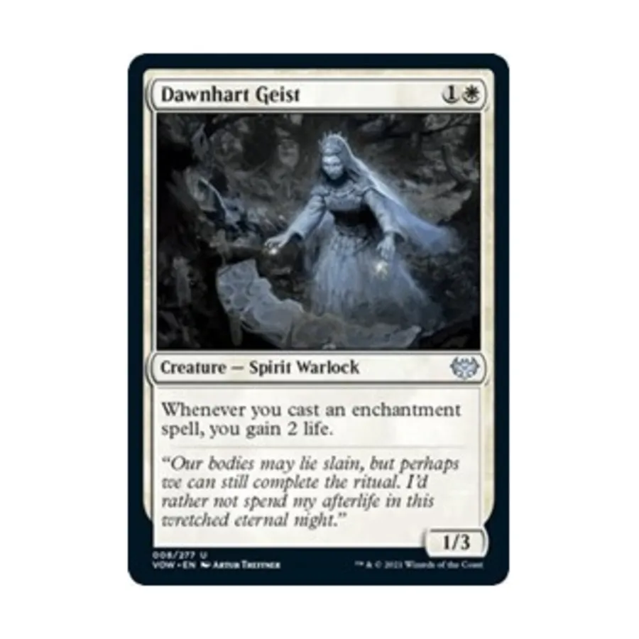 CCG Донхарт Гейст (Ю), MTG - Innistrad: Crimson Vow
CCG Донхарт Гейст (Ю), MTG - Innistrad: Crimson Vow