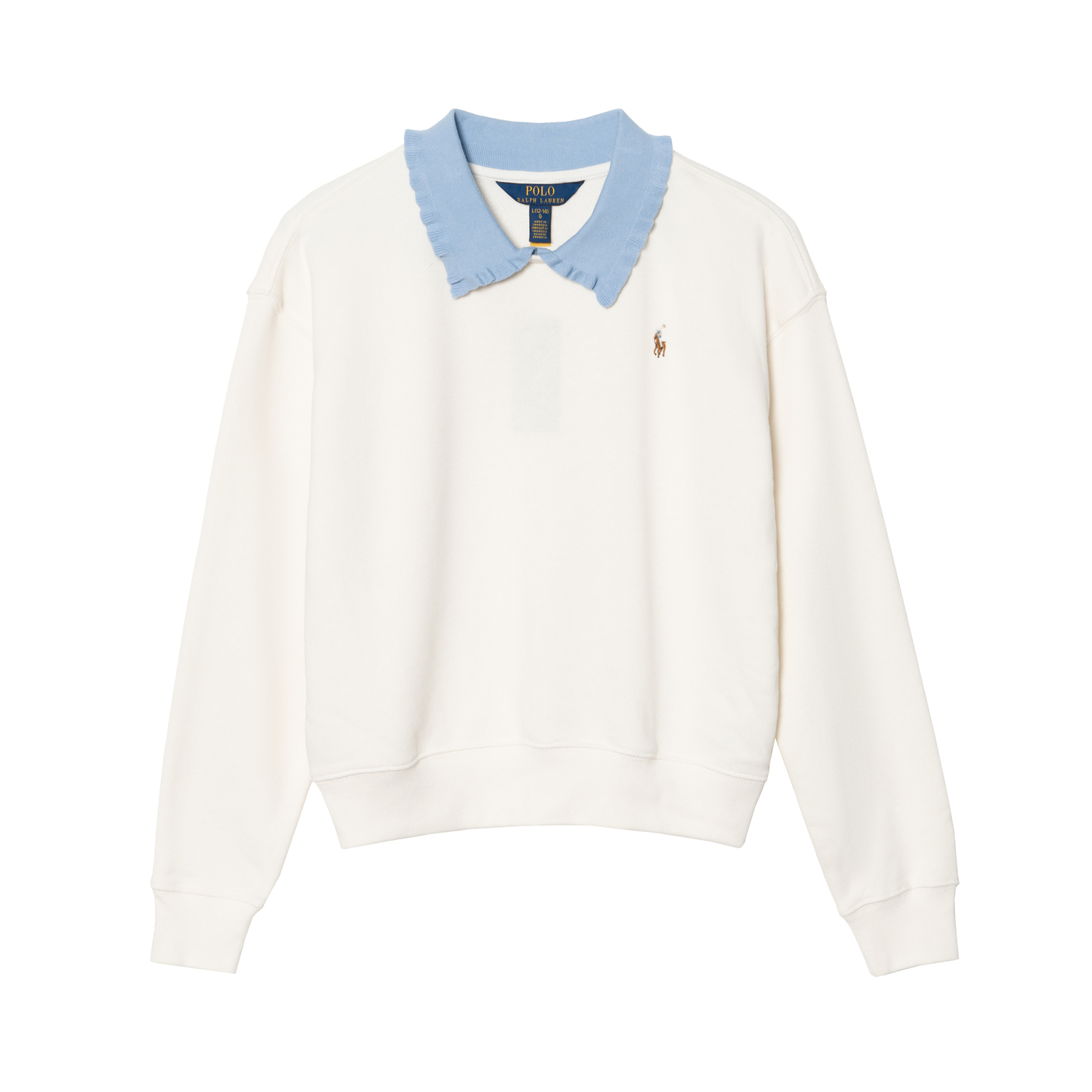 Polo Ralph Lauren Свитшот SS25 белый детский
Polo Ralph Lauren Свитшот SS25 белый детский