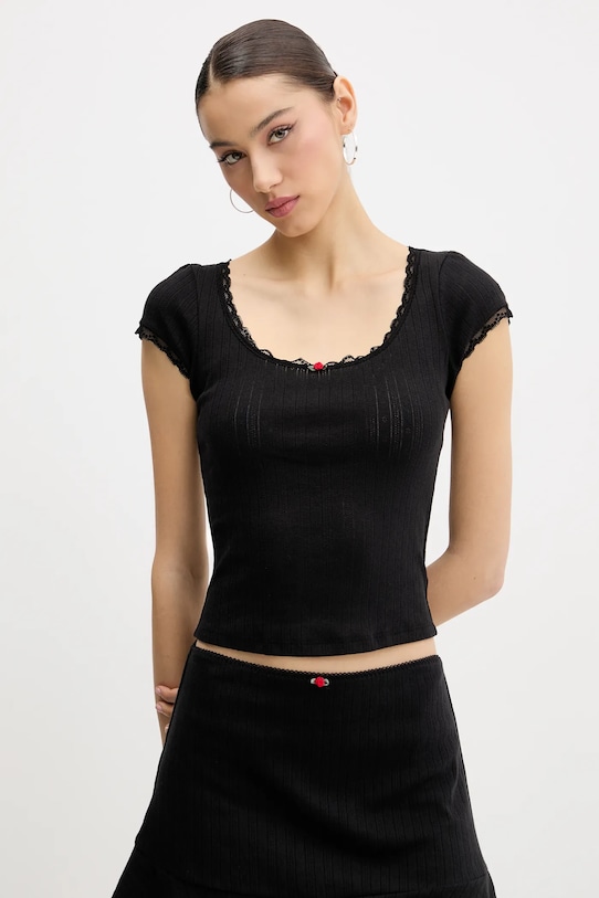 Хлопковая футболка Tommy Jeans, черный
Хлопковая футболка Tommy Jeans, черный