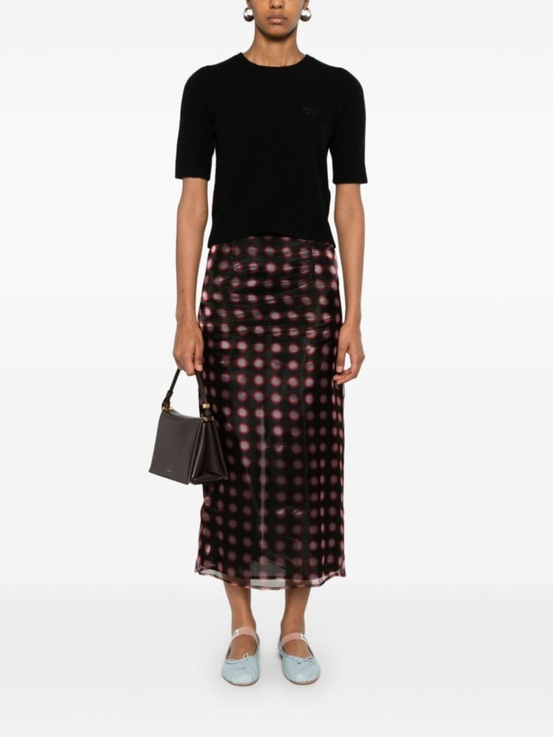 LIU JO футболка с вышитым логотипом, черный
LIU JO футболка с вышитым логотипом, черный