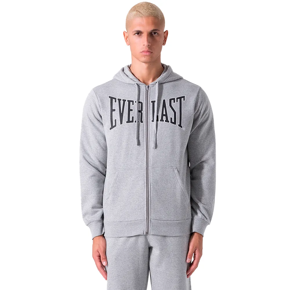 Толстовка Everlast Felpa full zip, серый
Толстовка Everlast Felpa full zip, серый