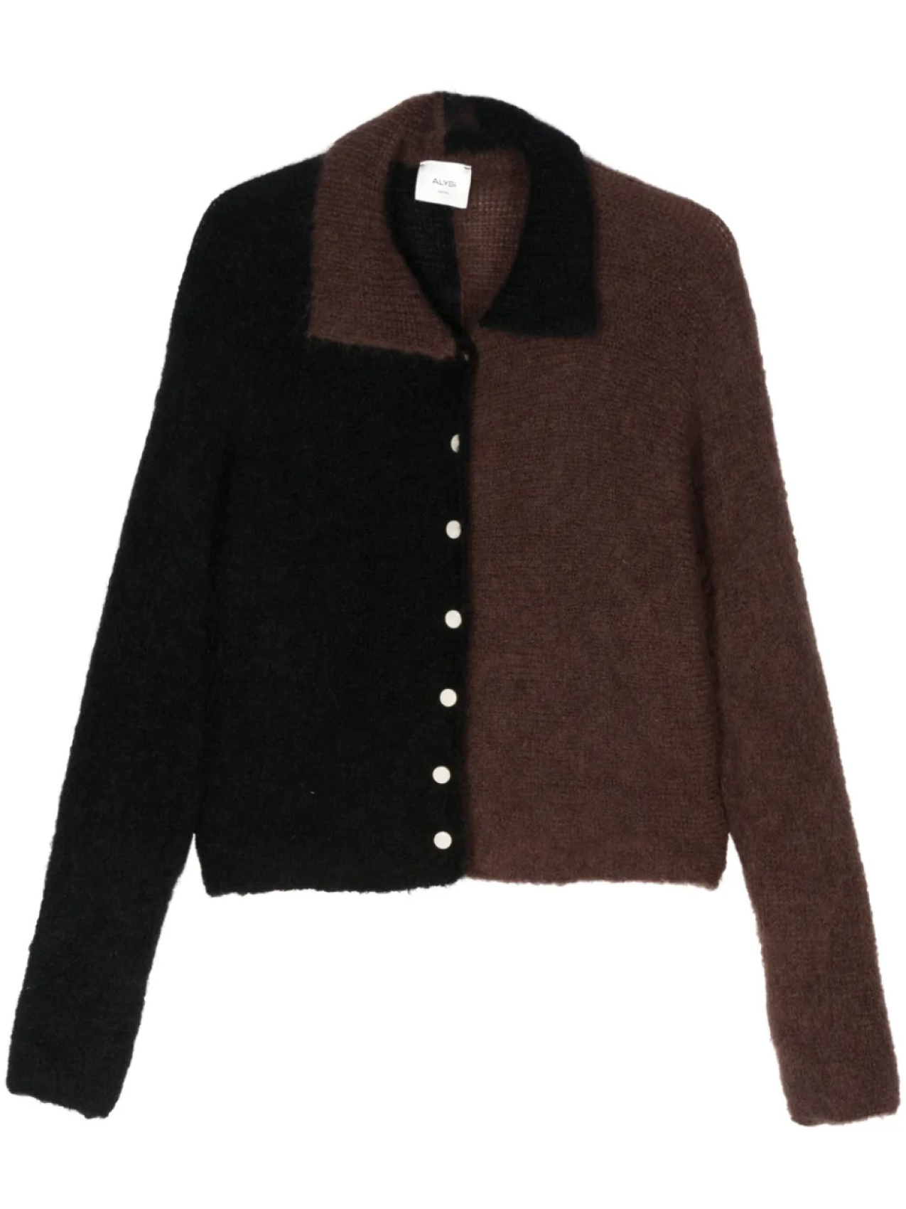 Alysi кардиган в стиле колор-блок, черный
Alysi кардиган в стиле колор-блок, черный