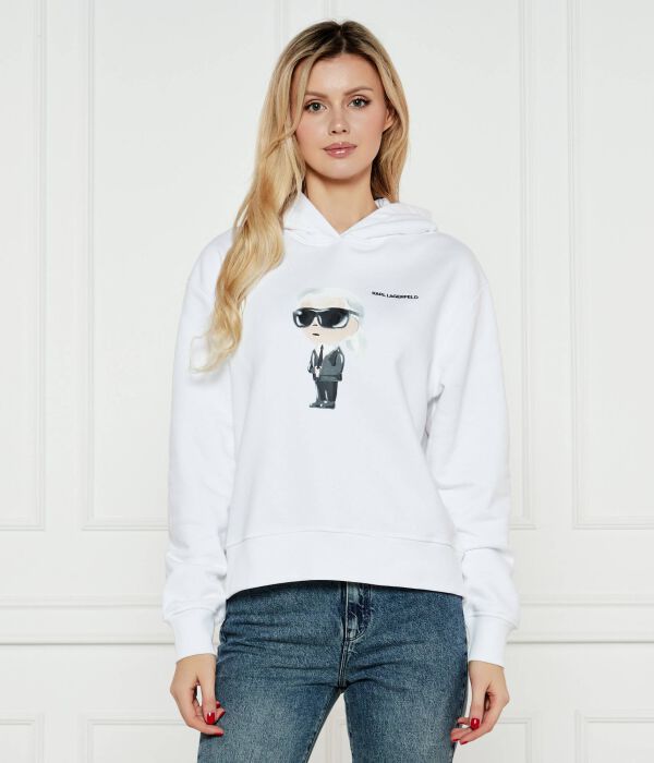 Толстовка женская Karl Lagerfeld из органического хлопка с принтом, белый
Толстовка женская Karl Lagerfeld из органического хлопка с принтом, белый