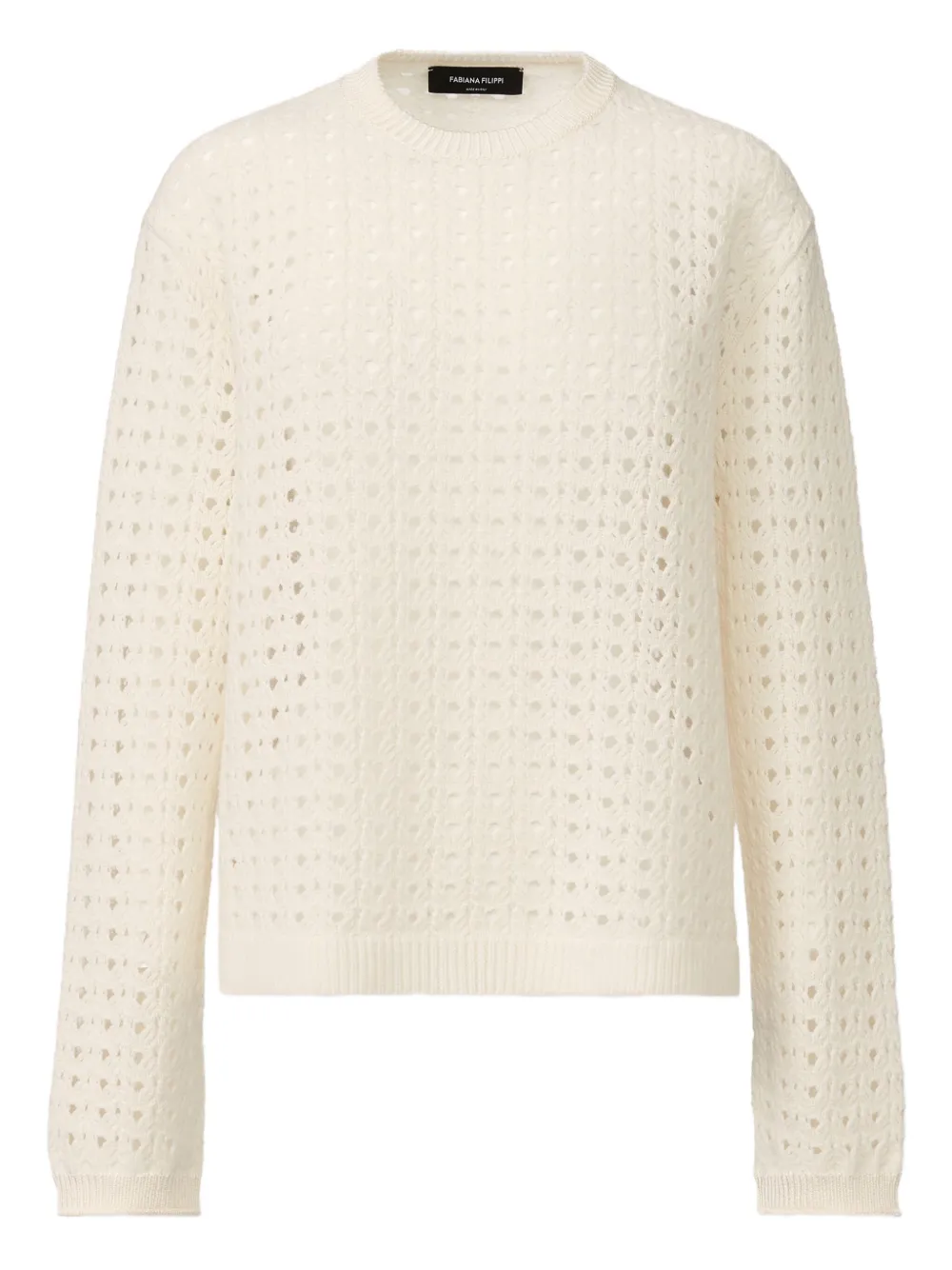 Джемпер рыхлой вязки Fabiana Filippi, нейтральный
Джемпер рыхлой вязки Fabiana Filippi, нейтральный