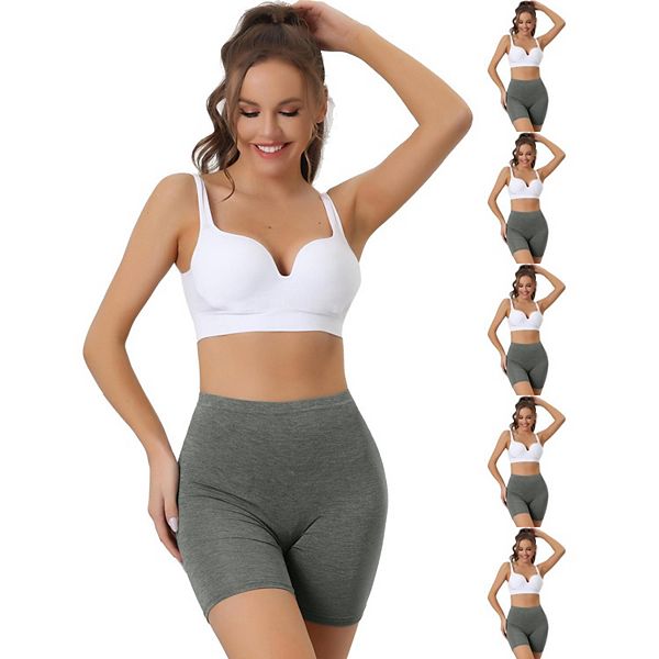 Набор из 6 женских трусов-шорт mid-thigh boxer с полным покрытием Inspire Chic, Dark Gray
Набор из 6 женских трусов-шорт mid-thigh boxer с полным покрытием Inspire Chic, Dark Gray