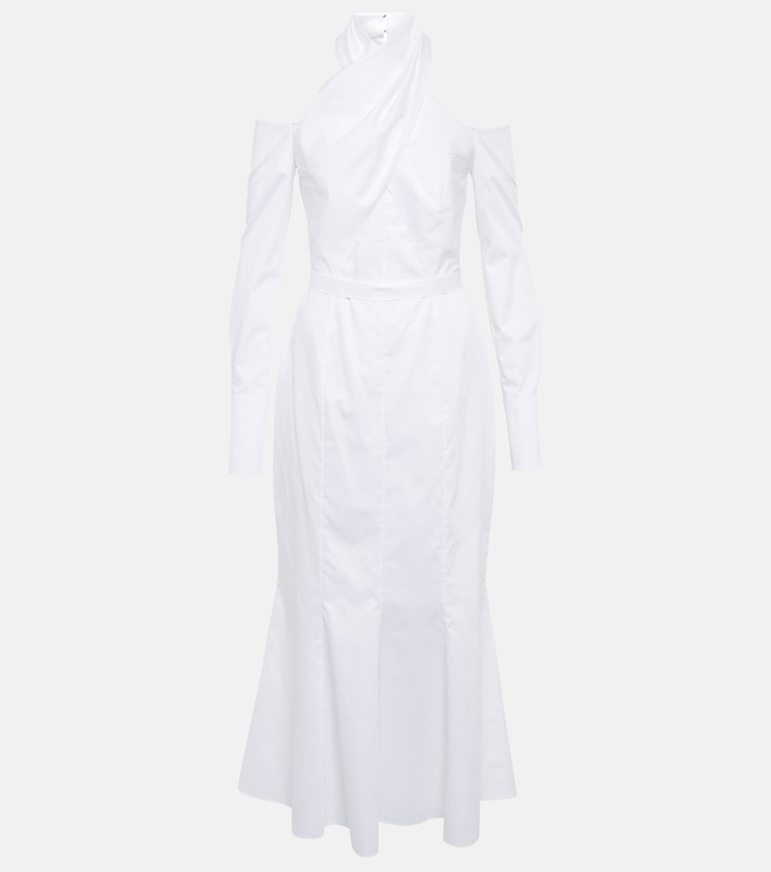 Платье из хлопка в горошек Safiyaa, слоновая кость
Платье из хлопка в горошек Safiyaa, слоновая кость