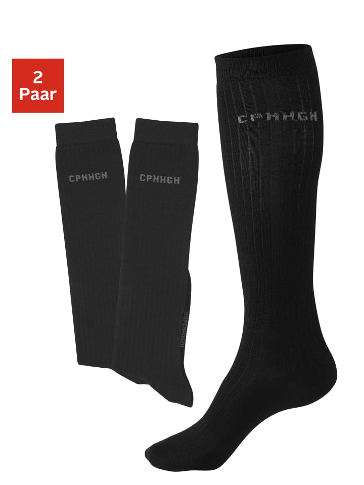 Copenhagen Studios Высокие носки до колена, размер 2X, черные
Copenhagen Studios Высокие носки до колена, размер 2X, черные