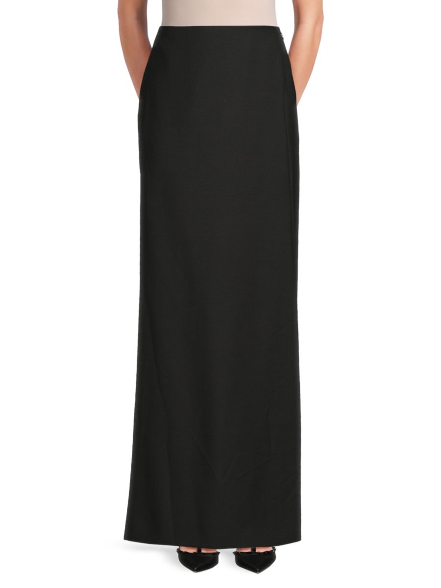 Юбка макси из смесовой шерсти Valentino, цвет Nero
Юбка макси из смесовой шерсти Valentino, цвет Nero
