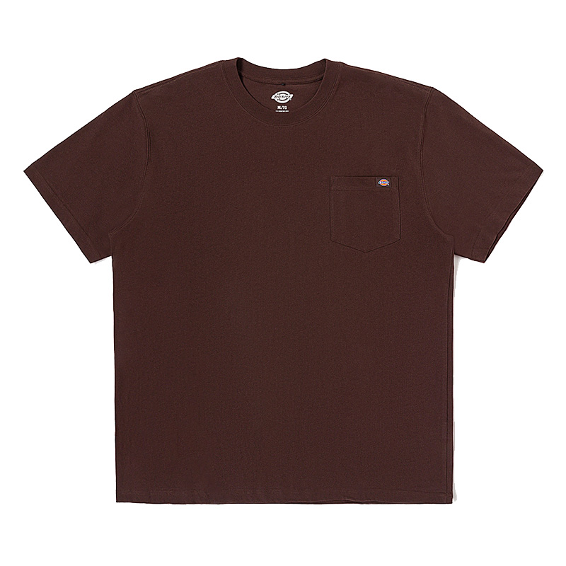 Футболка унисекс шоколадно-коричневая Dickies, рыжевато-коричневая
Футболка унисекс шоколадно-коричневая Dickies, рыжевато-коричневая