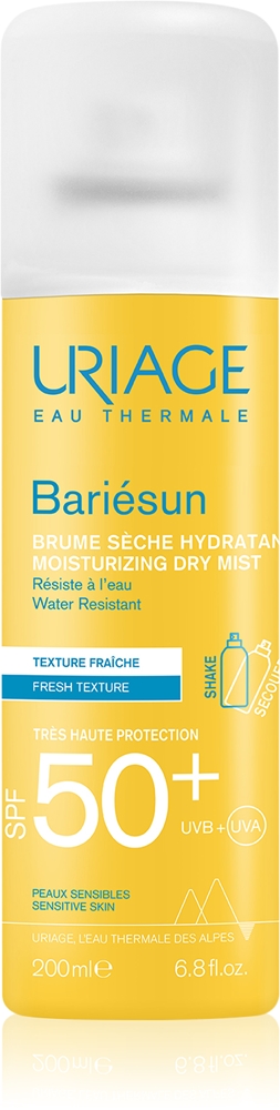 Bariésun dry mist spf 50+ солнцезащитный спрей spf 50+ Uriage, 200 мл
Bariésun dry mist spf 50+ солнцезащитный спрей spf 50+ Uriage, 200 мл