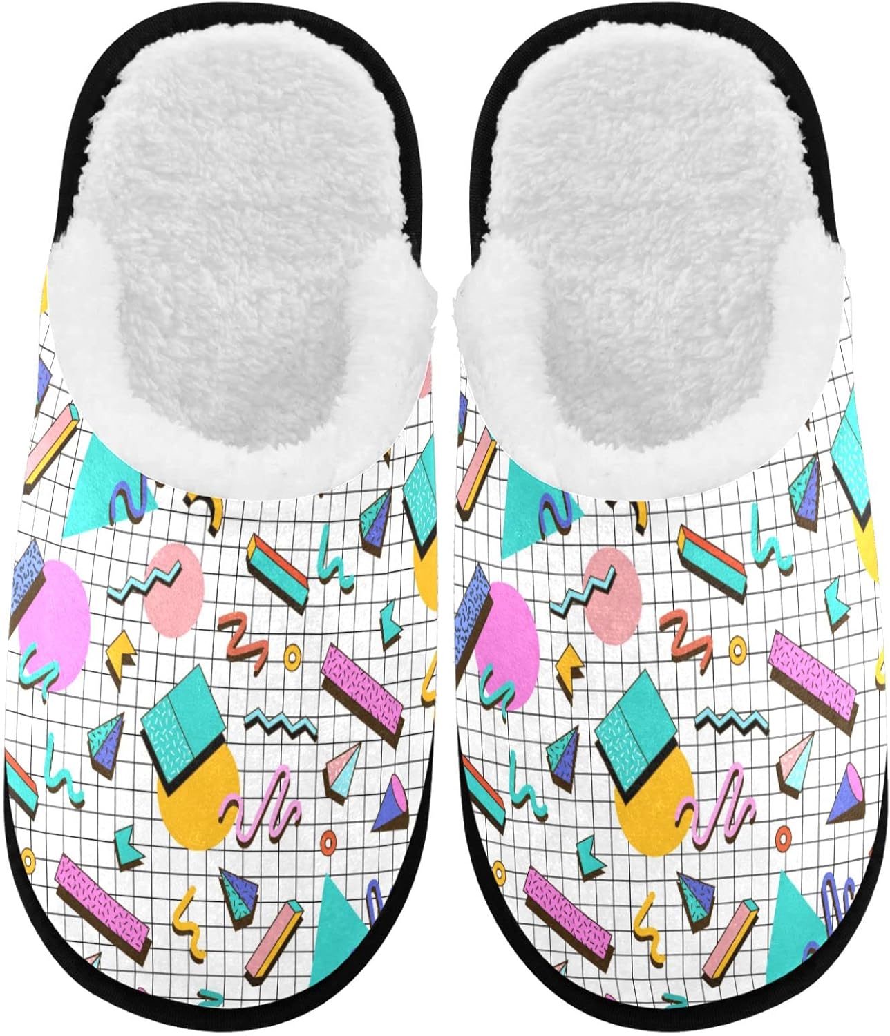 Тапочки visesunny для женщин и мужчин, стильные, для зимы, теплые, из хлопка с эффектом памяти, с мягкой плюшевой флисовой подкладкой, домашние тапочки без шнурков, унисекс, обувь для дома и улицы, мультиколор
Тапочки visesunny для женщин и мужчин, стильные, для зимы, теплые, из хлопка с эффектом памяти, с мягкой плюшевой флисовой подкладкой, домашние тапочки без шнурков, унисекс, обувь для дома и улицы, мультиколор