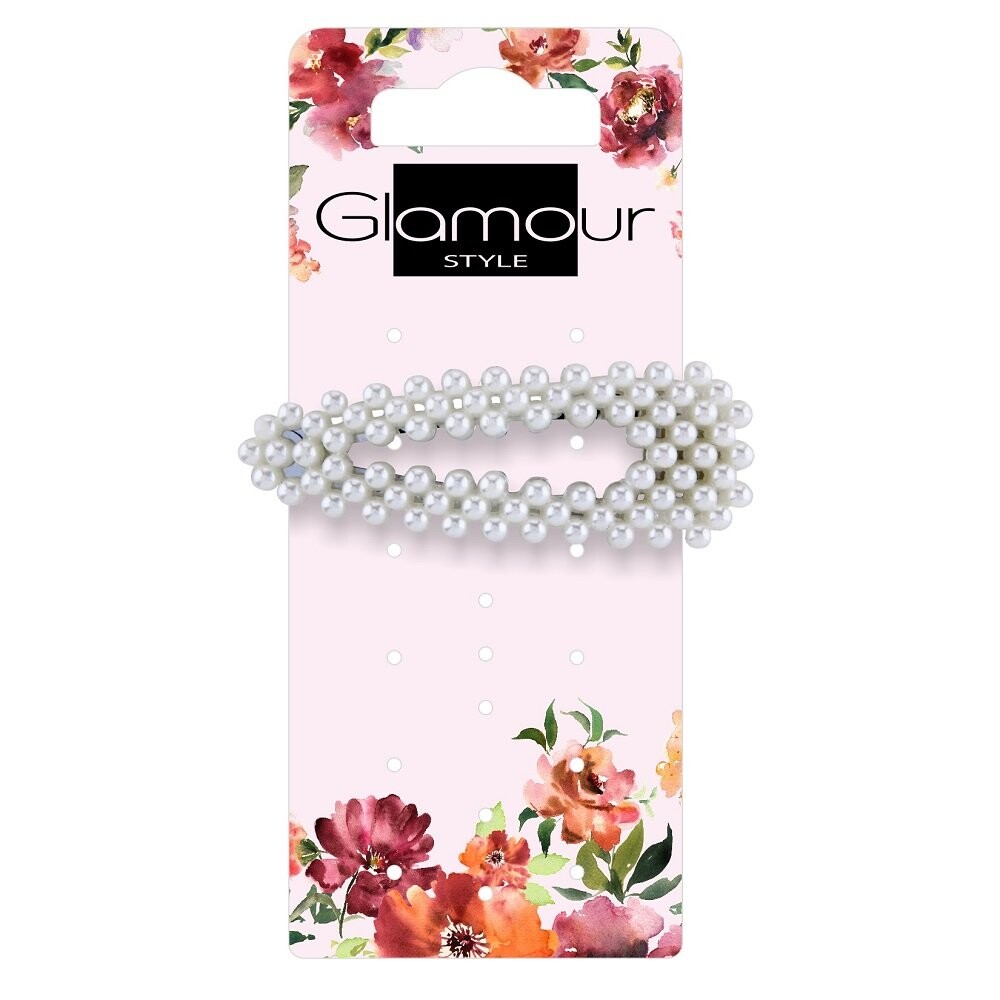 Glamour Заколки для волос с жемчугом, большие 
Glamour Заколки для волос с жемчугом, большие