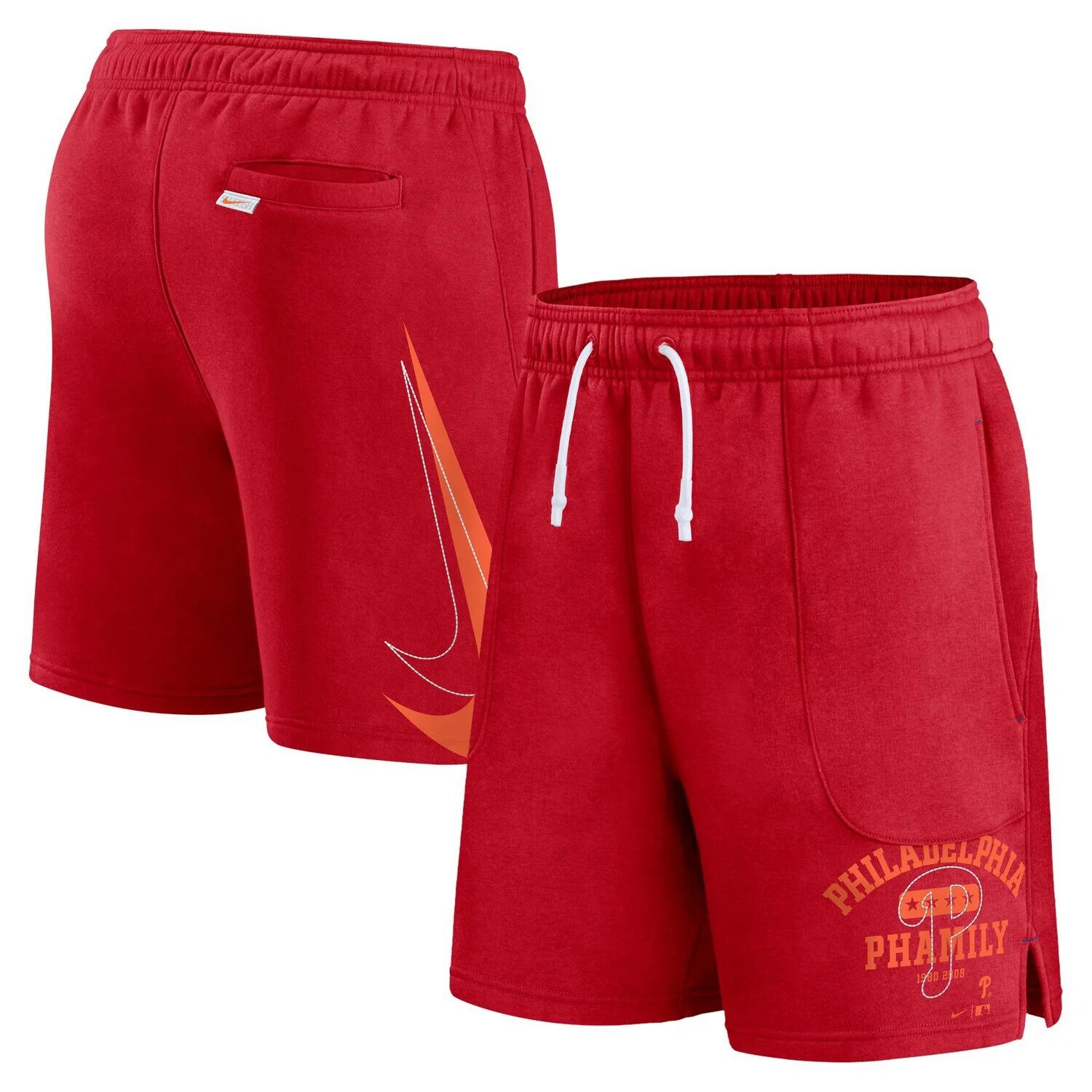 Мужские красные шорты Philadelphia Phillies Statement для игры с мячом Nike
Мужские красные шорты Philadelphia Phillies Statement для игры с мячом Nike