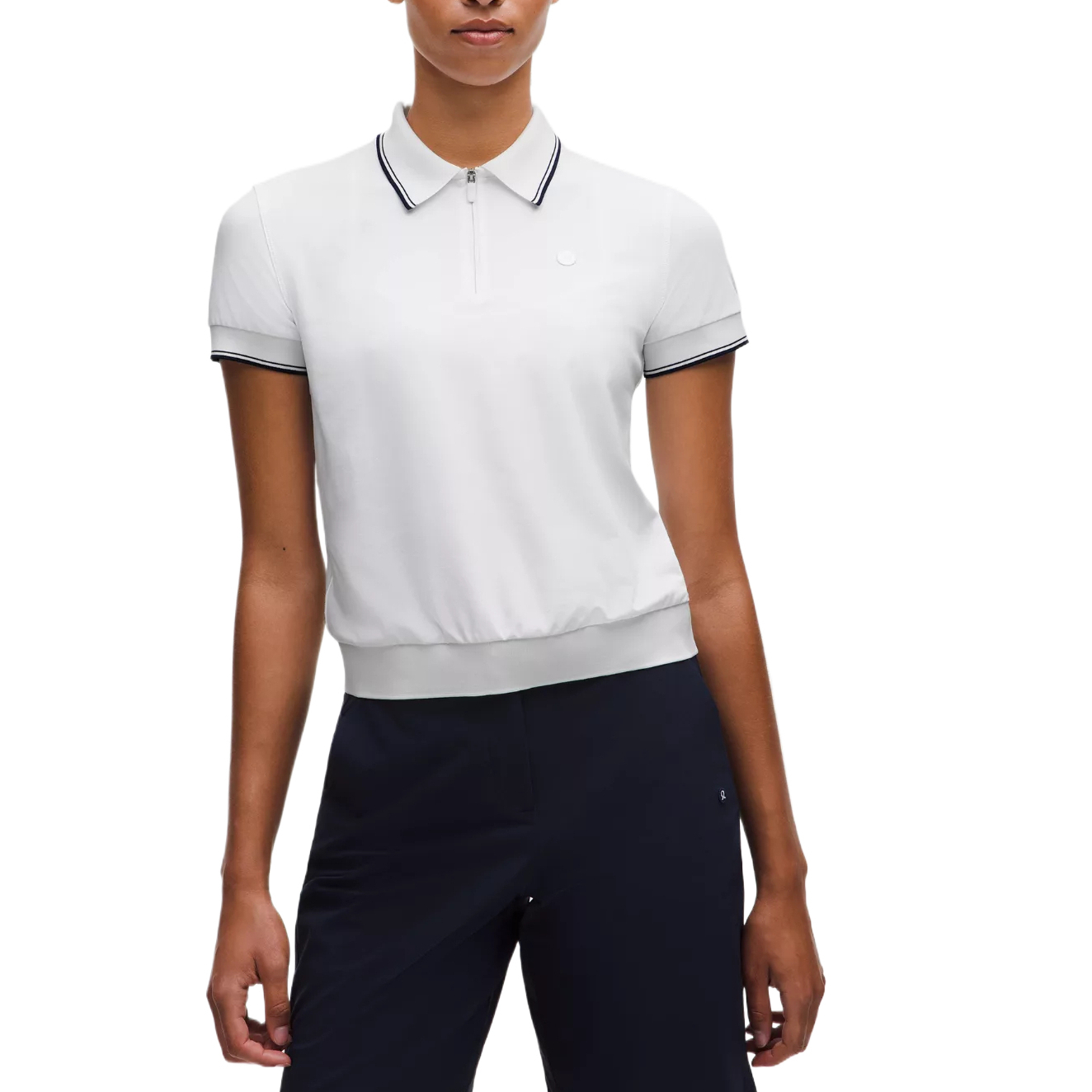 Женская одежда для гольфа Lululemon, белый/синий
Женская одежда для гольфа Lululemon, белый/синий