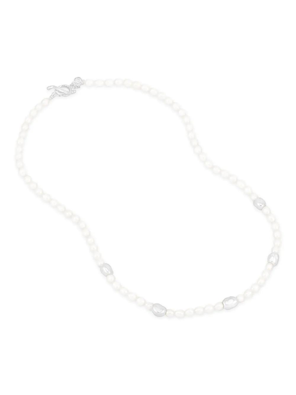 Колье Ocean Pebble DOWER AND HALL, серебяный 
Колье Ocean Pebble DOWER AND HALL, серебяный