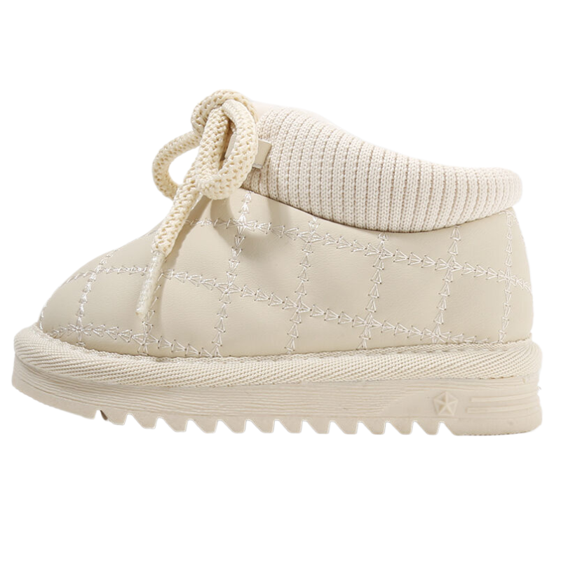 Нескользящие теплые детские туфли среднего размера для младенцев и малышей MAIBUXIONG, бежевый
Нескользящие теплые детские туфли среднего размера для младенцев и малышей MAIBUXIONG, бежевый