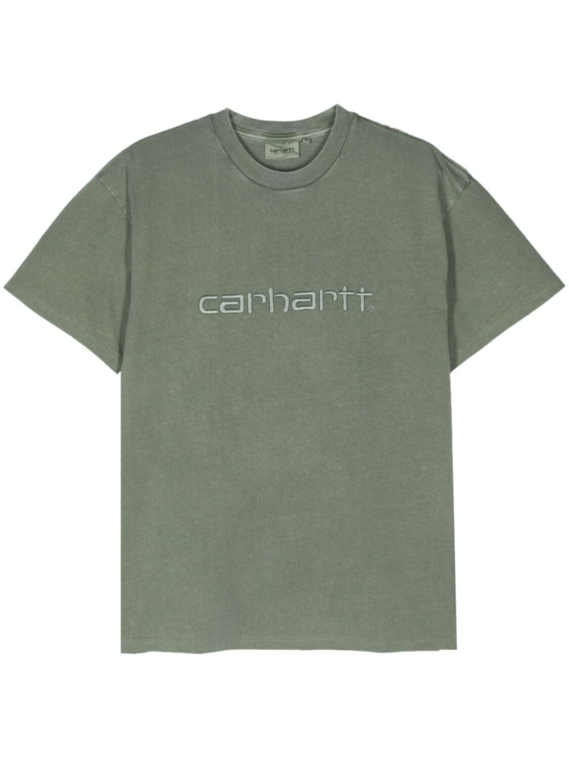 Футболка Duster с вышитым логотипом Carhartt WIP, зеленый
Футболка Duster с вышитым логотипом Carhartt WIP, зеленый