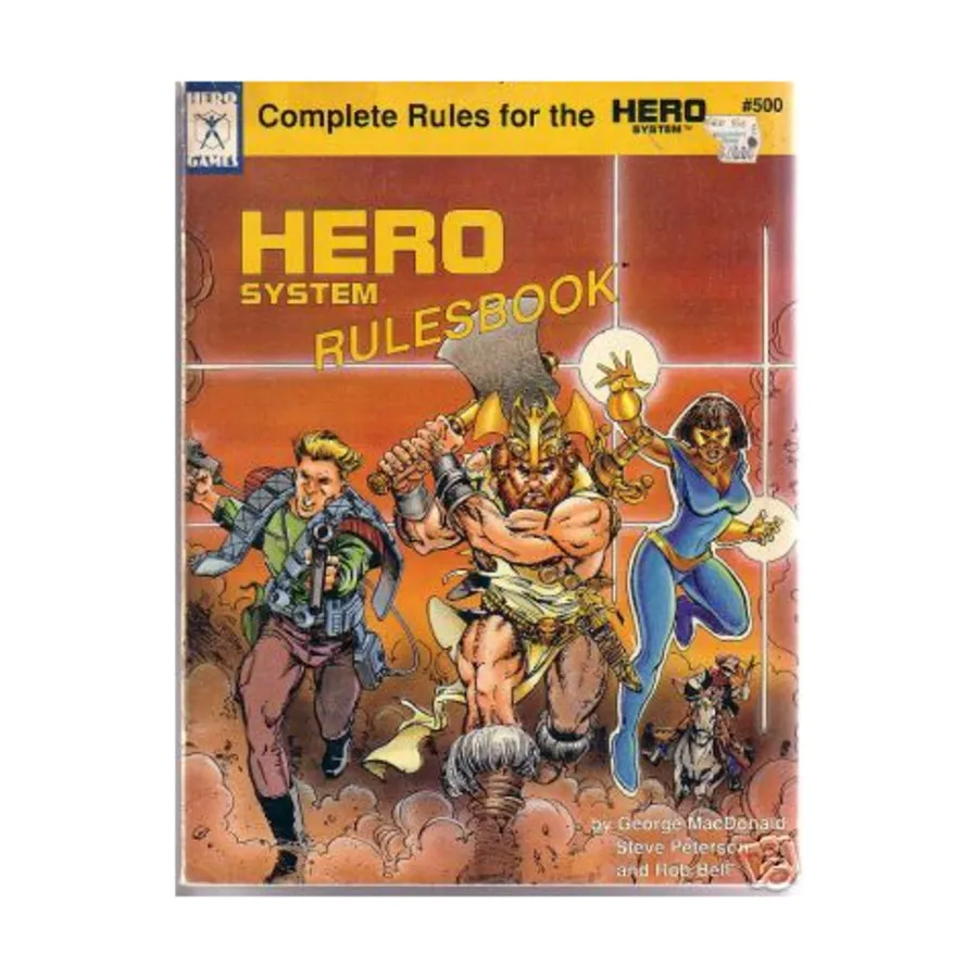 Hero System Rulebook (4th Edition), Hero System & Champions (4th Edition), мягкая обложка 
Hero System Rulebook (4th Edition), Hero System & Champions (4th Edition), мягкая обложка