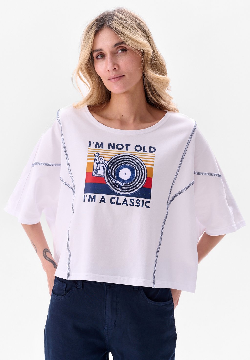 Футболка с принтом ELBOW blue shadow, белый
Футболка с принтом ELBOW blue shadow, белый