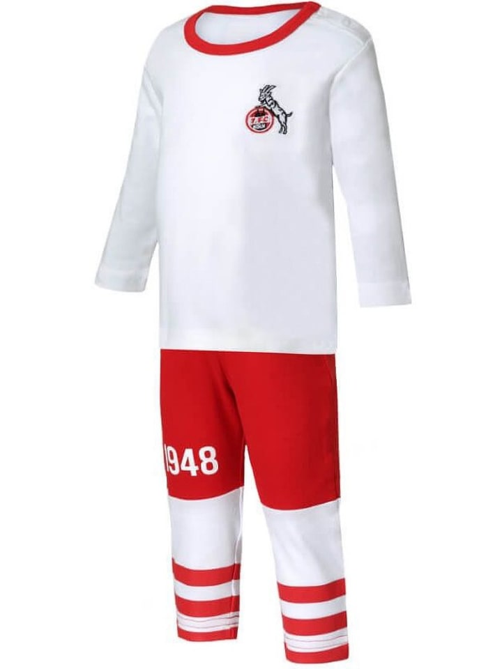 Fußballverein 1. FC Köln Детский боди с длинными рукавами "Baby Set 1. FC Köln" белого цвета
Fußballverein 1. FC Köln Детский боди с длинными рукавами "Baby Set 1. FC Köln" белого цвета