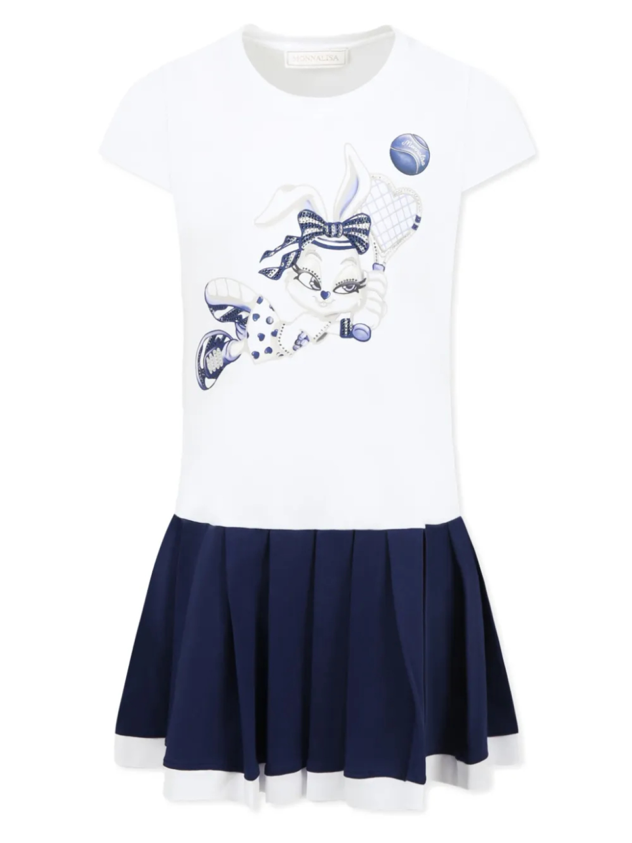 Платье с графическим принтом Monnalisa, белый
Платье с графическим принтом Monnalisa, белый