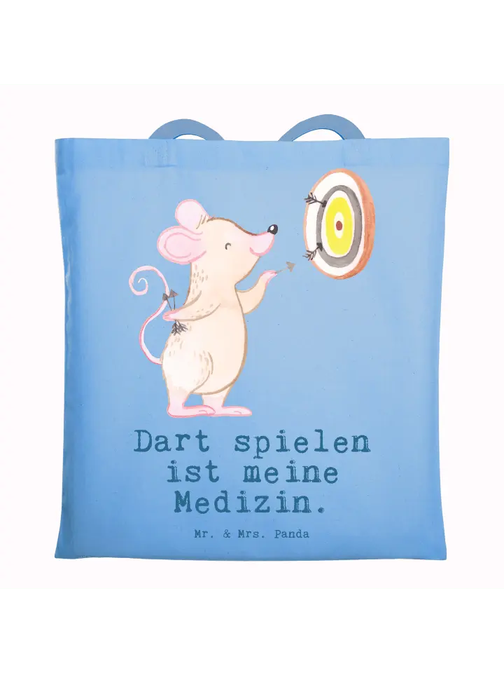 Сумка для переноски Mr & Mrs Panda Maus Dart spielen, небесно-синий
Сумка для переноски Mr & Mrs Panda Maus Dart spielen, небесно-синий