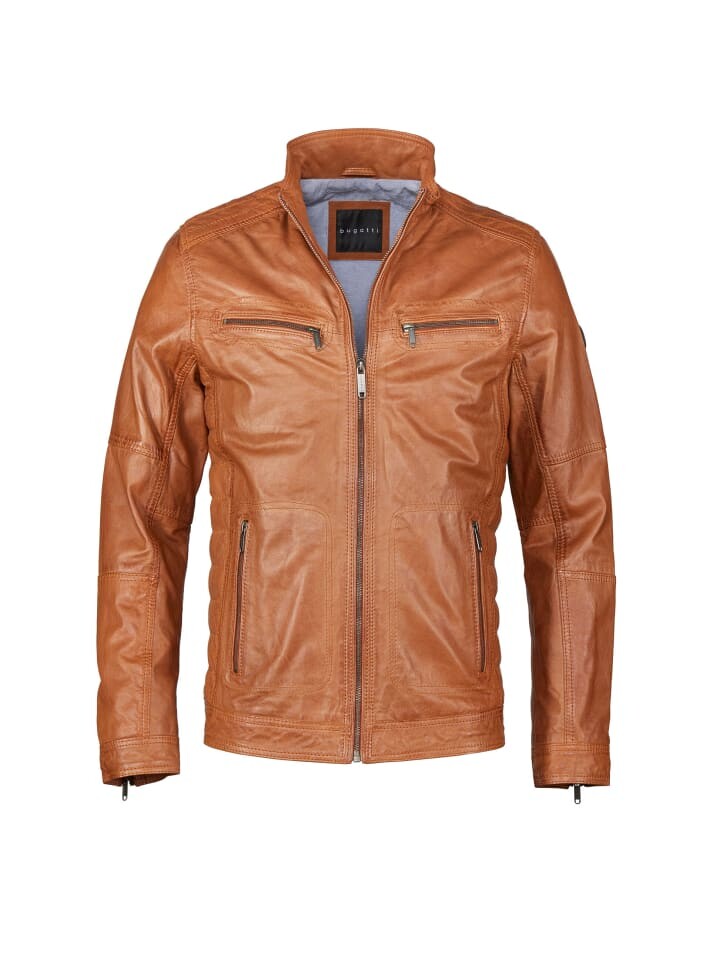 Кожаная куртка Bugatti BUFIDELIO, коричневый
Кожаная куртка Bugatti BUFIDELIO, коричневый