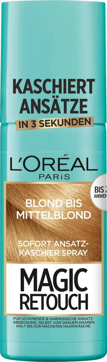 Спрей для корней от блонда до среднего блонда 75 мл L'Oreal, Синий, Спрей для корней от блонда до среднего блонда 75 мл L'Oreal
Спрей для корней от блонда до среднего блонда 75 мл L'Oreal, Синий, Спрей для корней от блонда до среднего блонда 75 мл L'Oreal