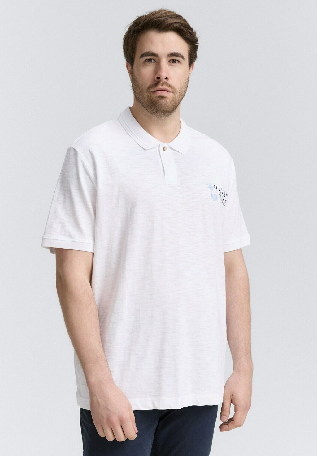 Рубашка поло PLUS SIZE - MIT PRINT TOM TAILOR, белый
Рубашка поло PLUS SIZE - MIT PRINT TOM TAILOR, белый