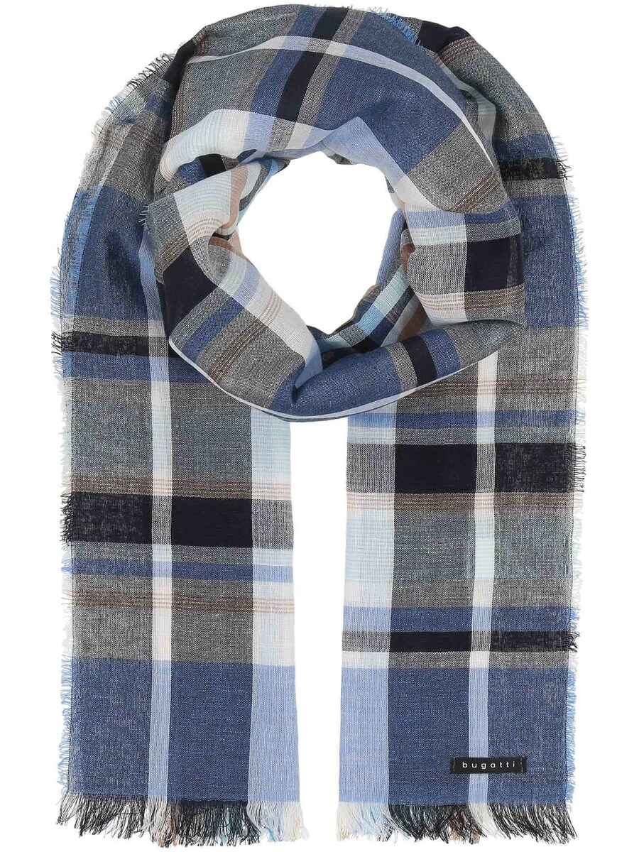 Шарф bugatti, пятнистый синий
Шарф bugatti, пятнистый синий