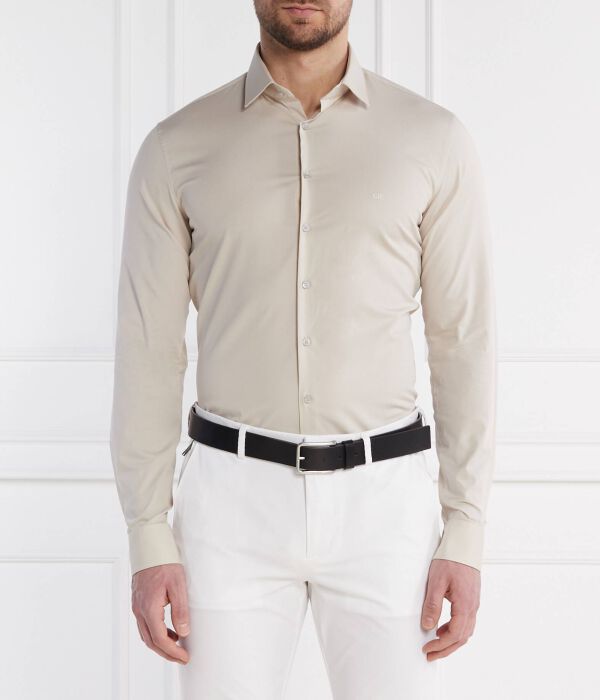 Рубашка мужская Calvin Klein облегающего кроя, бежевый
Рубашка мужская Calvin Klein облегающего кроя, бежевый