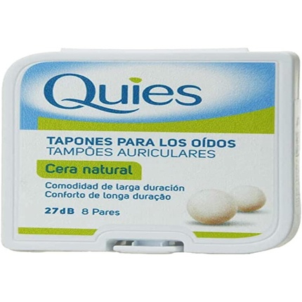 Беруши Quies с воском 16 шт Deiters
Беруши Quies с воском 16 шт Deiters